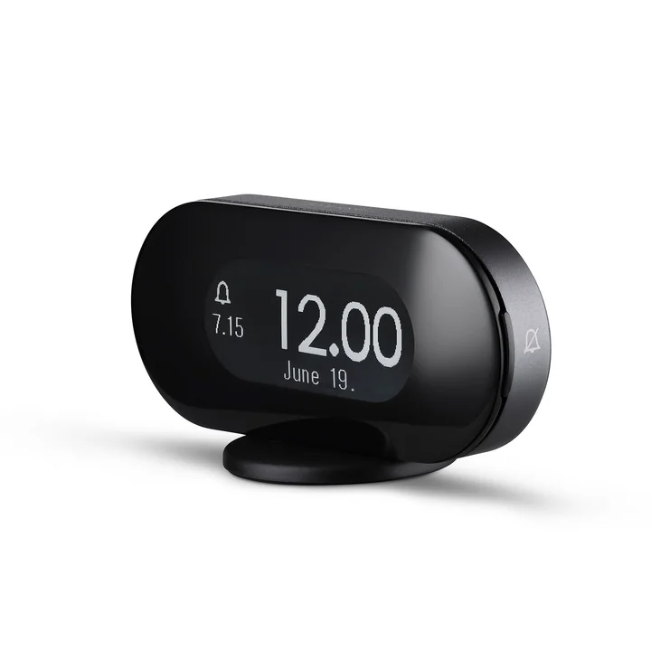 Jacob Jensen - Weckuhr, schwarz