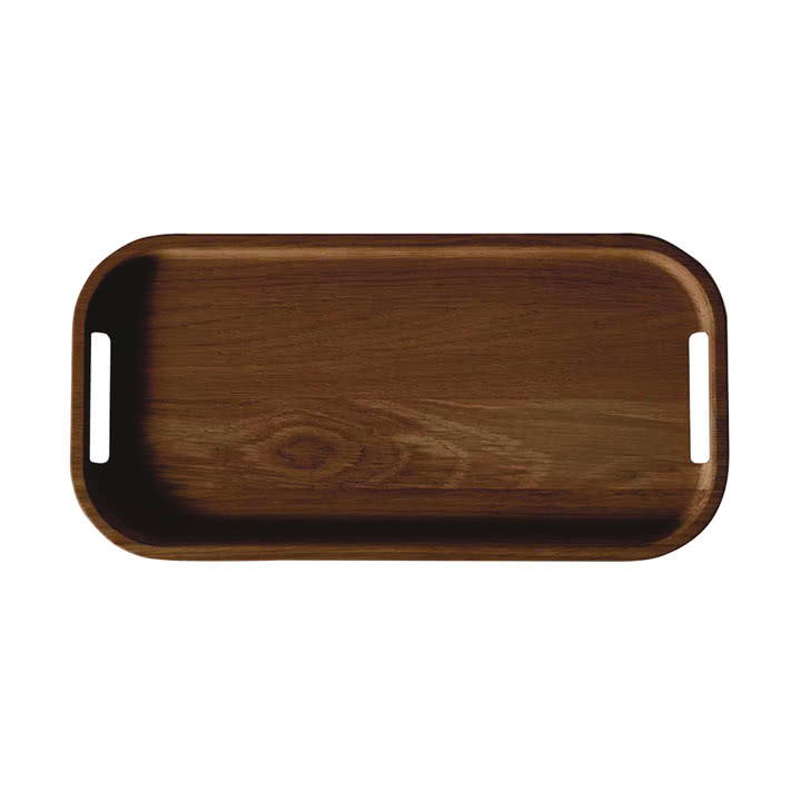 Andersen Furniture - Flection Tablett, large, 40 x 20 cm, Esche dunkel gebeizt