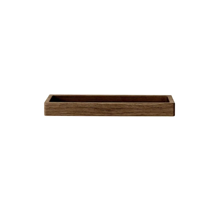 Andersen Furniture - Wandregal 10, 32 x 12 cm, Esche dunkel gebeizt