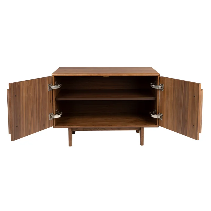 Zuiver - Groove Sideboard mit 2 Türen, Walnuss