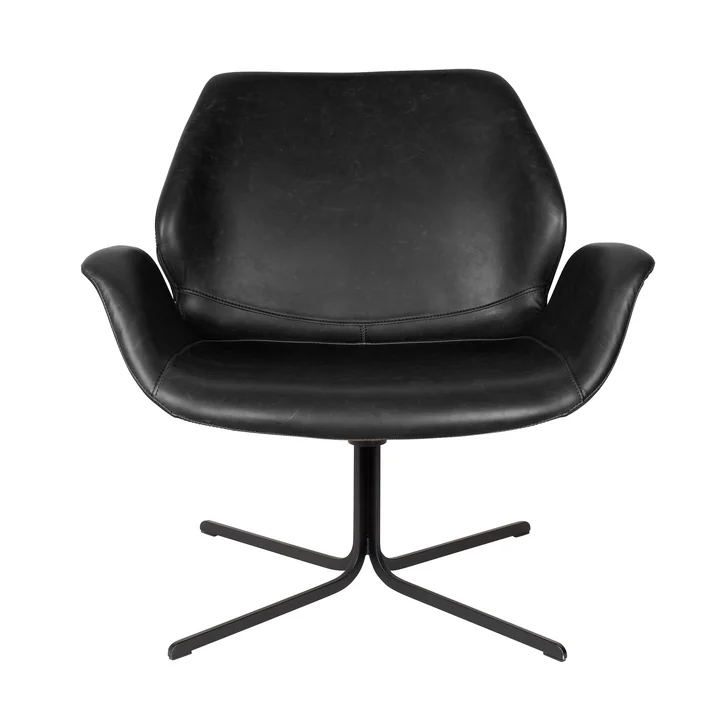 Zuiver - Nikki Lounge Chair, all black