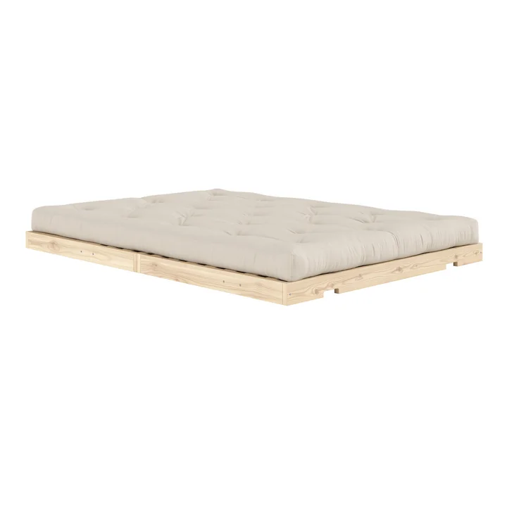 Karup Design - Flip Raw Tagesbett, 140 x 200 cm, Kiefer natur / beige (747)