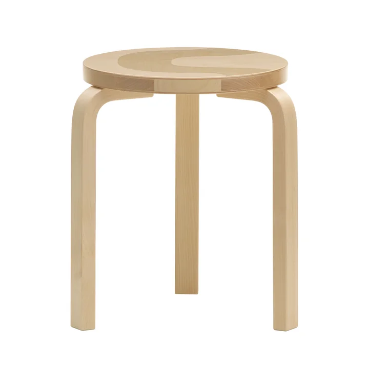 Artek - 60 Hocker, seireeni, Birke natur