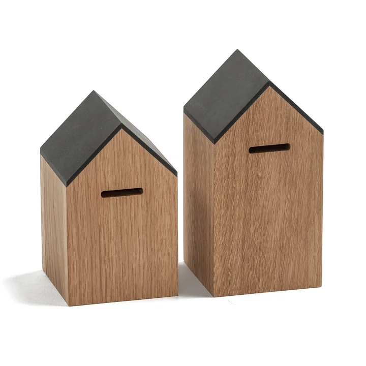 side by side - Sparhaus S und L, Eiche geölt