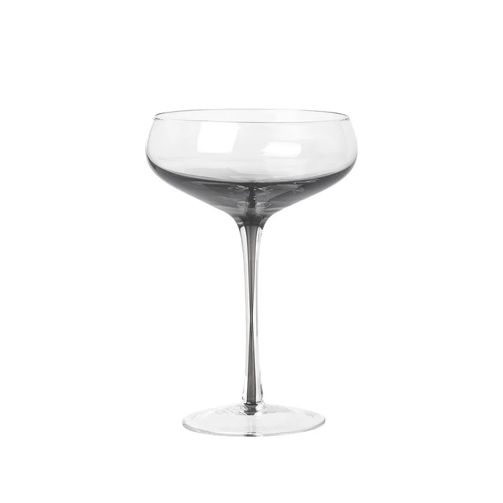 Broste Copenhagen - Smoke Cocktailglas 200 ml, grau