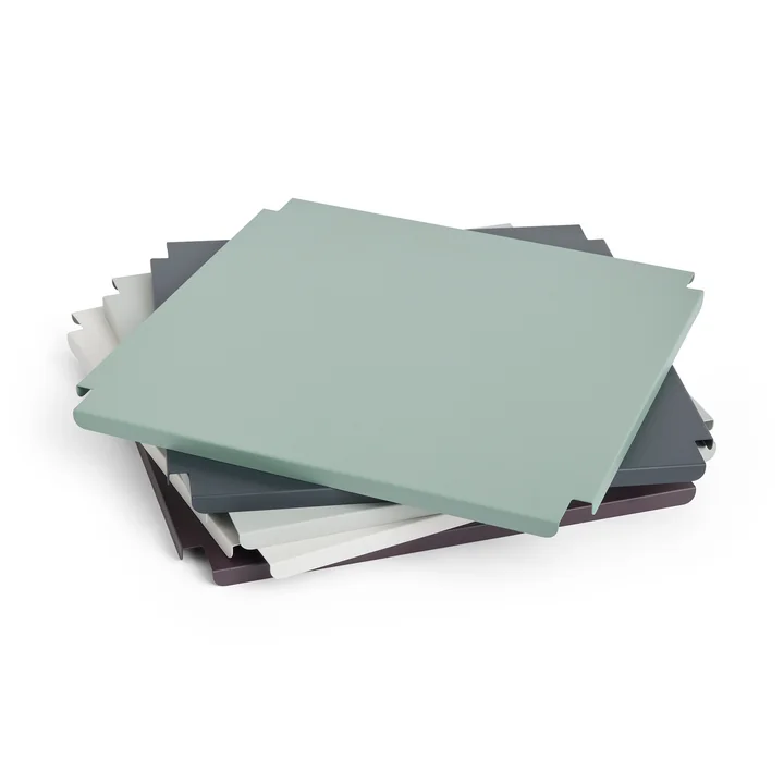 HAY - Colour Crate Square Deckel L, Stapel