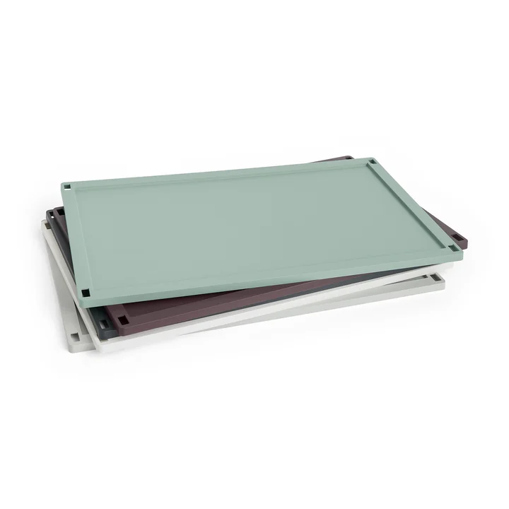 HAY - Colour Crate Deckel XL, Kunststoff, Stapel