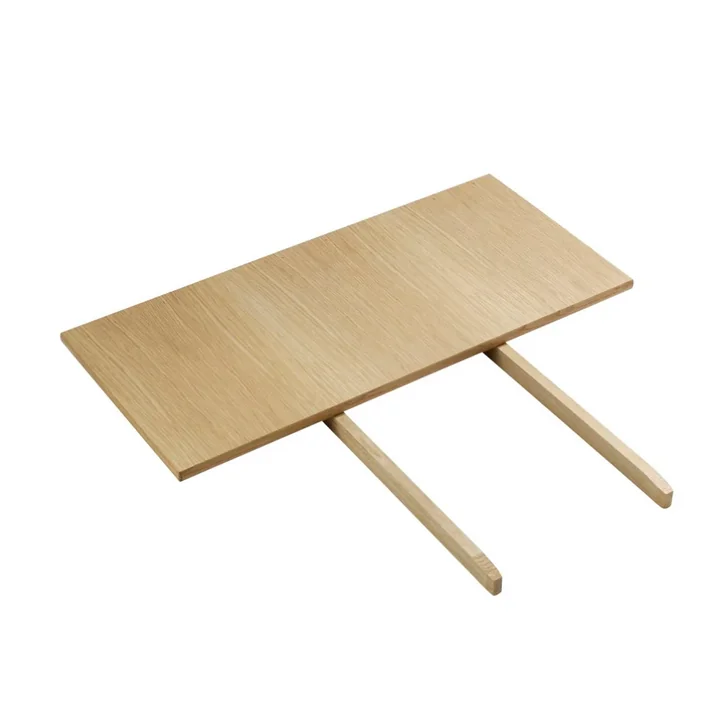 FDB Møbler - Tischverlängerung für C35A & C35B Esstisch, Eiche matt lackiert