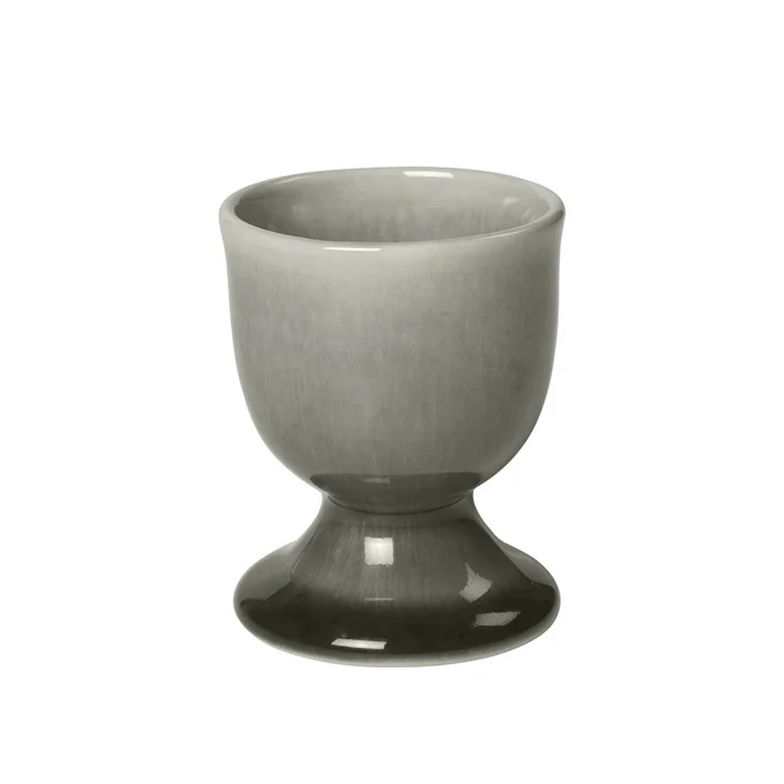 Broste Copenhagen - Nordic Rain Eierbecher, Ø 5 cm x H 6.5 cm, grau
