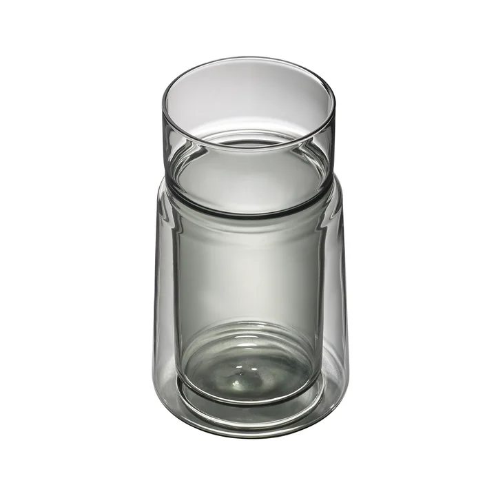 Jacob Jensen - Thermo-Doppelwandglas, large, 33 cl, schwarz