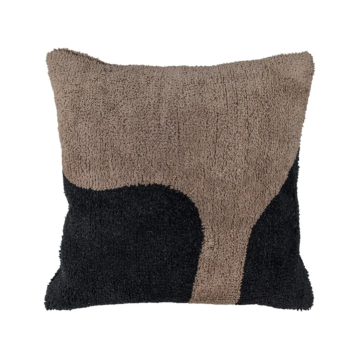 Mette Ditmer - Figura  Kissenbezug, getuftet, 50 x 50 cm, braun