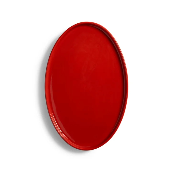 andklevering - Chiquito Tablett, 27 x 17.5 cm, rot