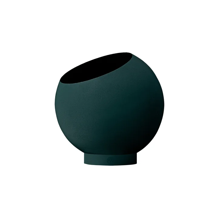 AYTM - Globe Blumentopf, Ø 21 x H 18,8 cm, forest / forest