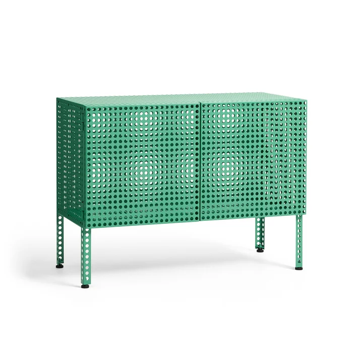 HAY - Perforated Cabinet S, soft jade