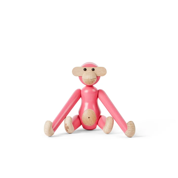 Kay Bojesen - Holz-Affe mini, pink