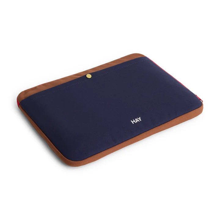 HAY - Multi Laptop Cover, 34,5 x 26 cm, midnight blue multi