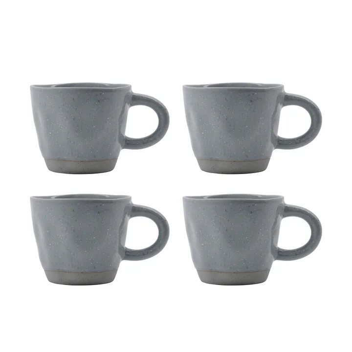 House Doctor - Vida Tasse, 290 ml, hellblau (4er-Set)