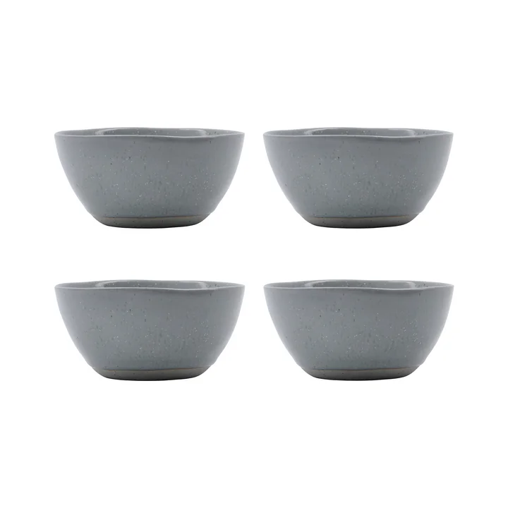 House Doctor - Vida Schüssel, Ø 12 cm, hellblau (4er-Set)