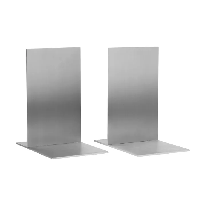 Ferm Living - Lager Buchstütze, Aluminium (2er Set)