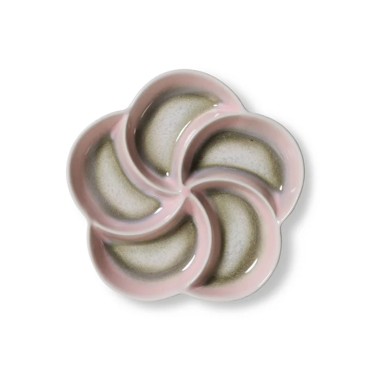 HKliving - 70's Snack-Tablett, Ø 20,3 cm, muse