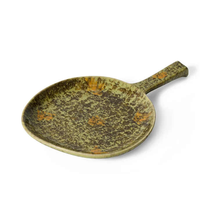 HKliving - 70's Servierplatte; 18 x 30,5 cm, fjord