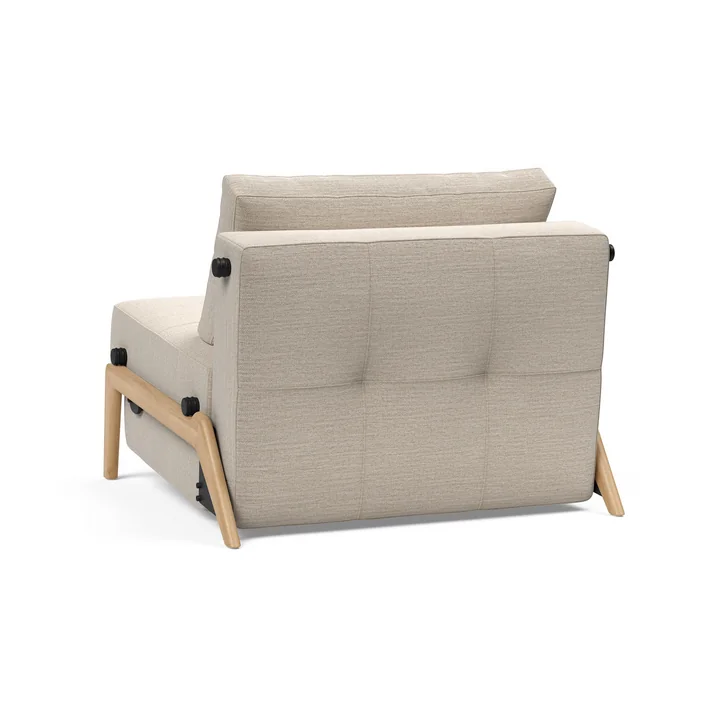 Innovation Living - Cubed 90 Sessel, Eiche / sand (612 Blida)