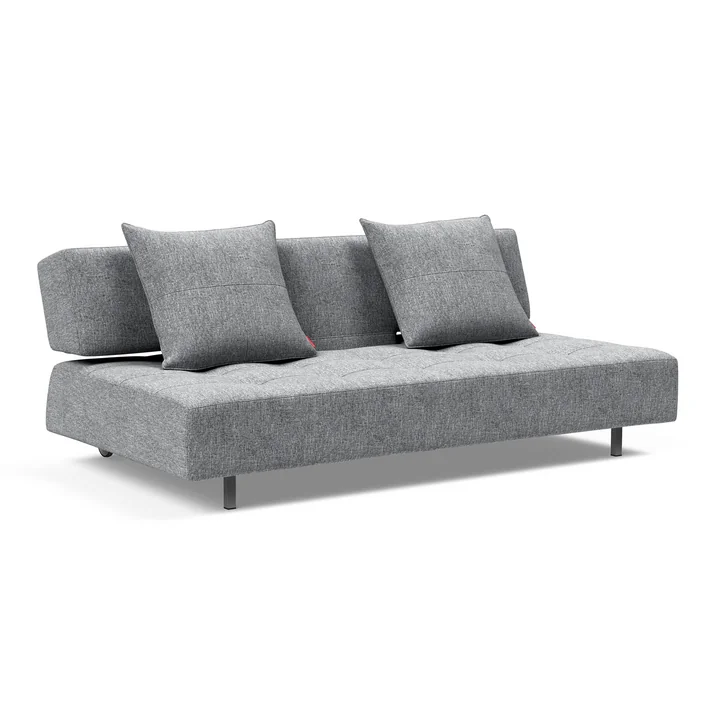 Innovation Living - Long Horn Deluxe Excess Schlafsofa, 210 x 114 cm, grau (565 Twist Granite)