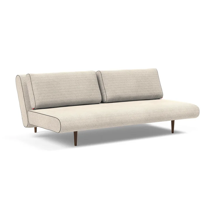 Innovation Living - Unfurl Lounger Schlafsofa, 200 x 121 cm, elfenbein (594 Corduroy)