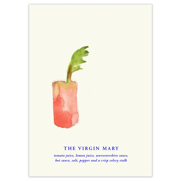 Paper Collective - The Virgin Mary Poster, 100 x 140 cm