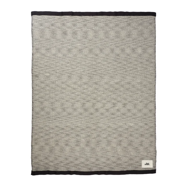 Tom Dixon - Thread Decke, 140 x 180 cm, schwarz / weiß