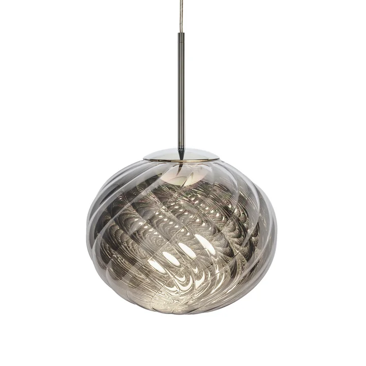 Tom Dixon - Whirl Pendelleuchte, Ø 30 cm, silber