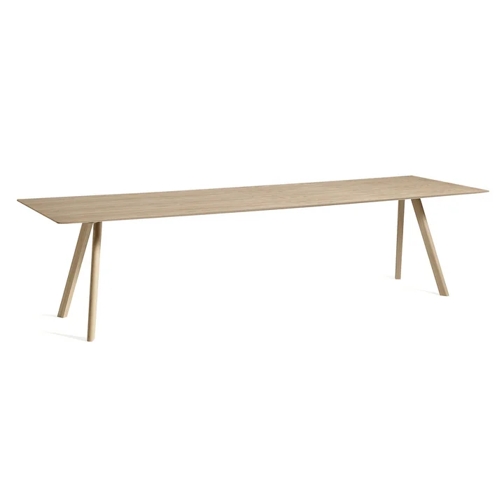 HAY - Copenhague CPH30 2.0 Esstisch 300 x 90 cm, Eiche lackiert / Eichenfurnier