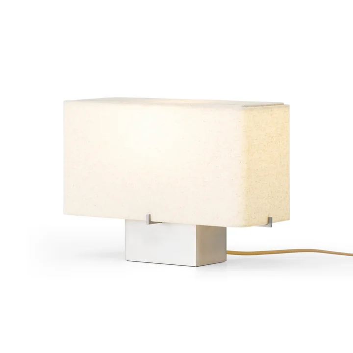 Audo - Nonna Tischleuchte, H 24, Aluminium