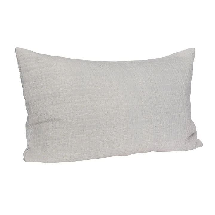 Hübsch Interior - Haikei Kissen, 50 x 80 cm, hellgrau