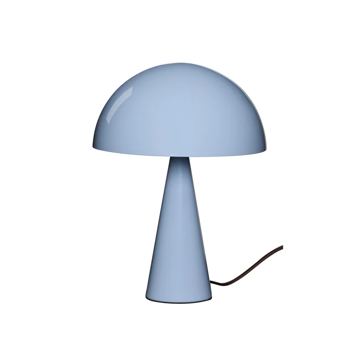 Hübsch Interior - Mush Tischleuchte Mini, eisblau