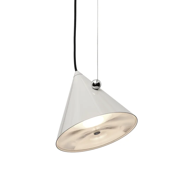 Tom Dixon - Pose LED Pendelleuchte, Ø 25 cm, putty