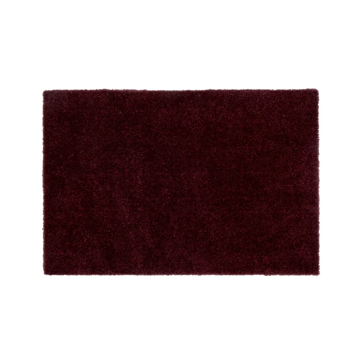 tica copenhagen - Fußmatte, 40 x 60 cm, Unicolor bordeaux