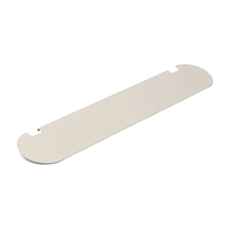 Pedestal - Pipe Shelf, oat
