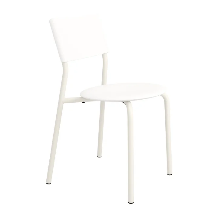 TipToe - Stuhl SSDr, recycled plastic / steel, cream white