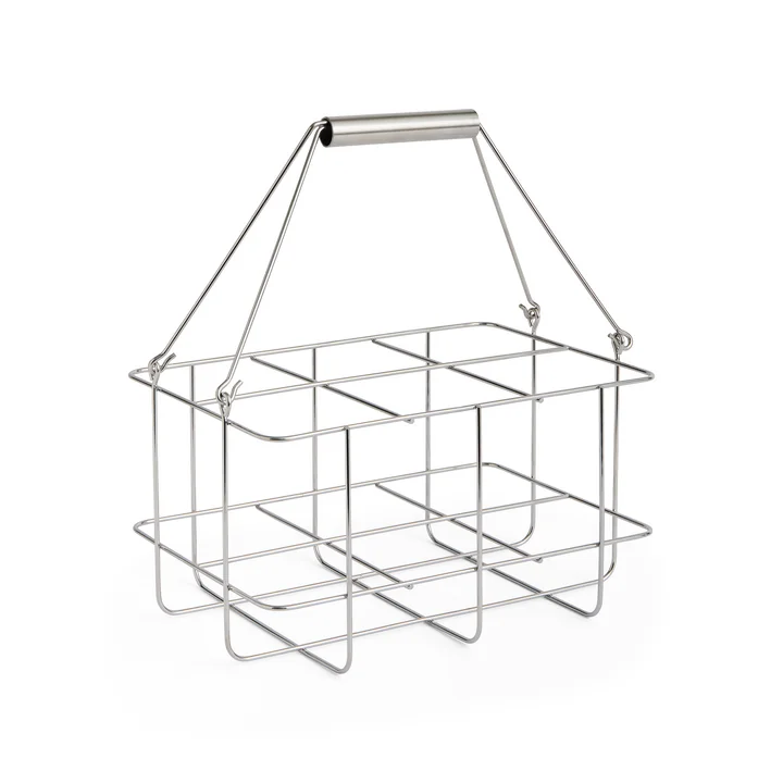 HAY - Outdoor Market Flaschenträger M, edelstahl