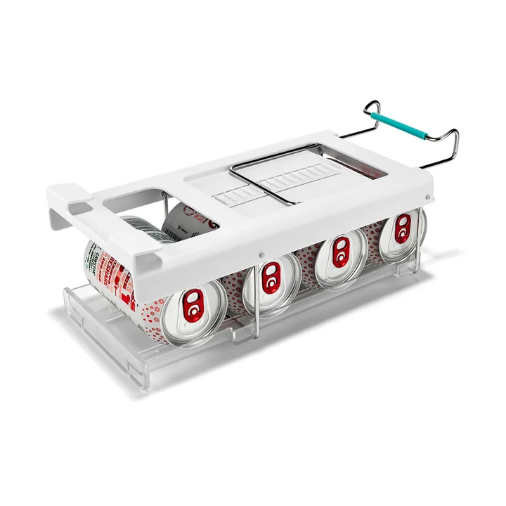 Joseph Joseph - FridgeStore Kühlschrank-Unterregalhalter für Dosen, weiß