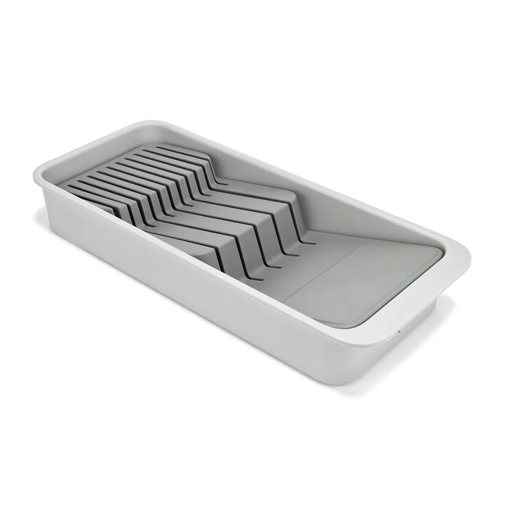 Joseph Joseph - DrawerStore Messer-Organizer, kompakt, light stone