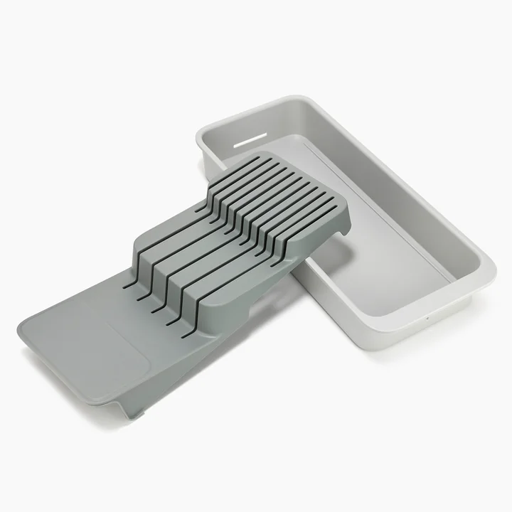 Joseph Joseph - DrawerStore Messer-Organizer, kompakt, light stone