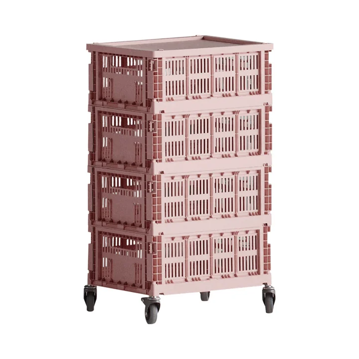 HAY- Rollcontainer, blush, recycled