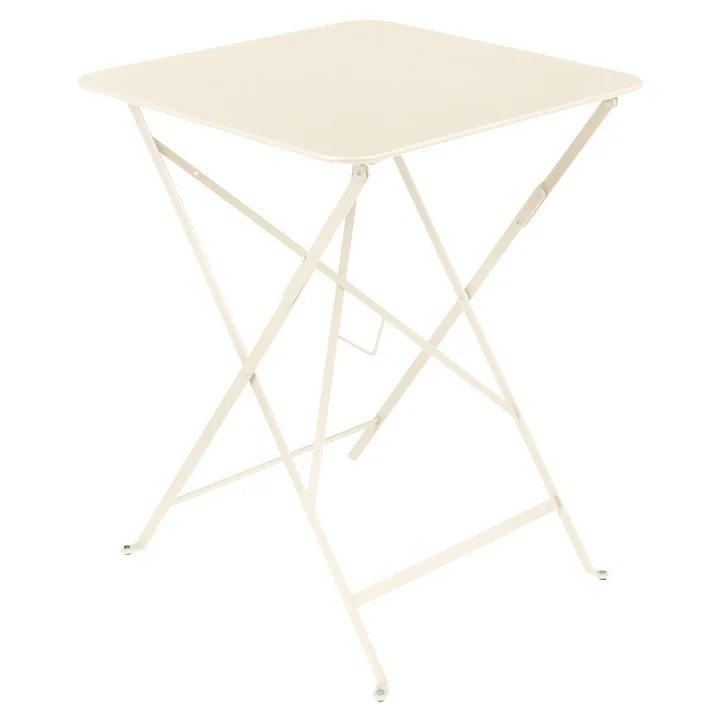 Fermob - Bistro Klapptisch, 57 x 57 cm, latte-beige