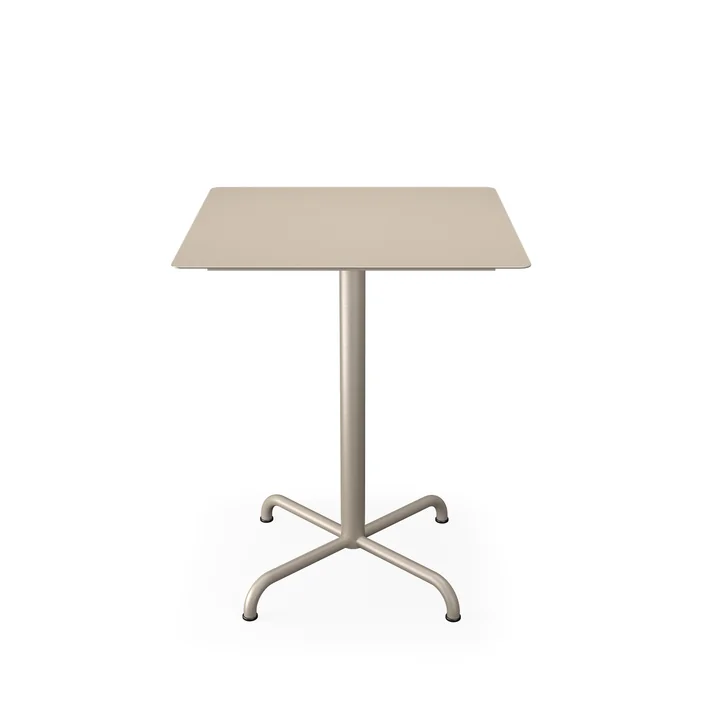 HOUE - Pico Gartentisch, 60 x 60 cm, Gestell 4-Stern, beige
