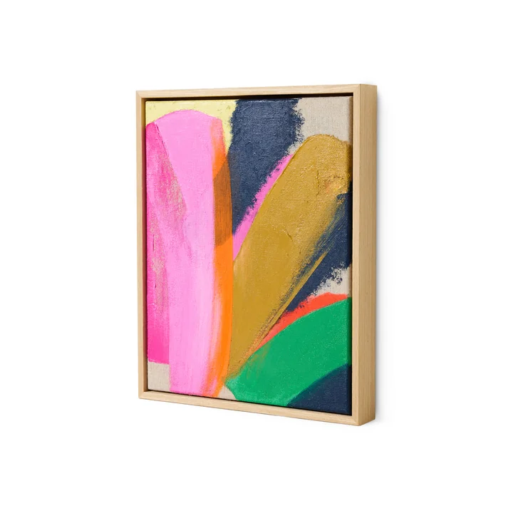 Hkliving - Framed Artwork, 25 x 31 cm, bright lights
