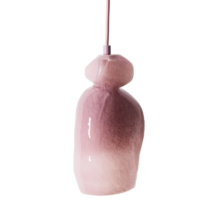 HKliving - Gemstone Pendelleuchte, amethyst