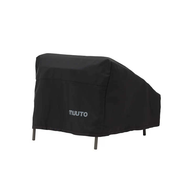 Muuto - Settle Outdoor Lounge Chair Cover, schwarz