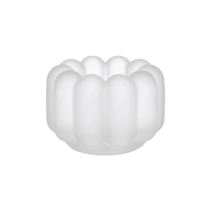 Tom Dixon - Press Teelichthalter vertikal, Milchglas